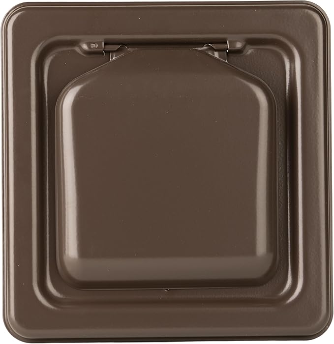 NO-PEST VENT MetalGuard, Dual Door Dryer Vent Cover Outdoor 4 Inch, - Image 4