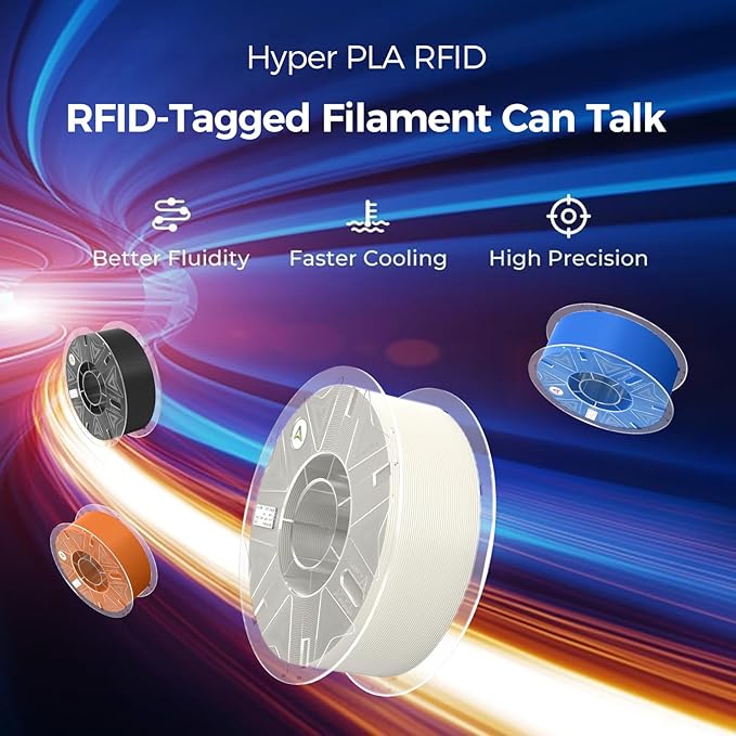 2025 Official RFID Creality Hyper PLA RFID Filament 1.75mm - Image 2