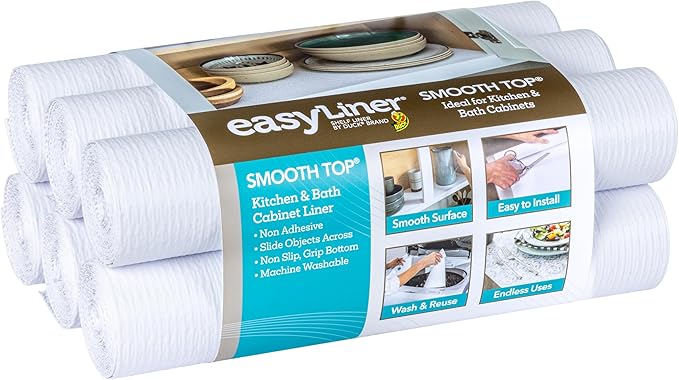 Smooth Top EasyLiner for Cabinets & Drawers by DuckBrand