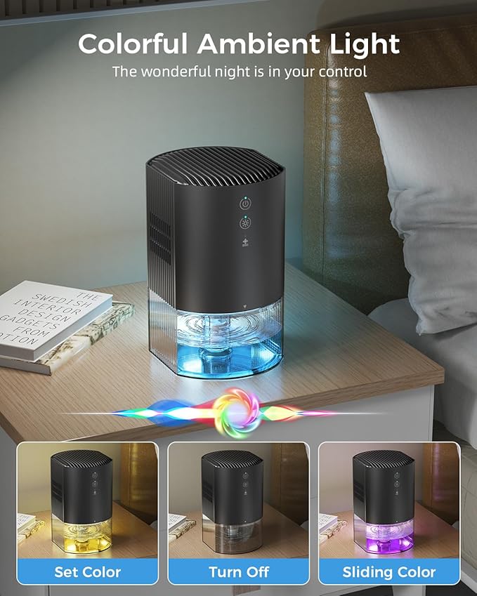 Small Dehumidifiers for Bathroom, Dorm Room, Portable Dehumidifier - Image 6