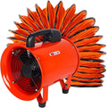 8 In Portable Exhaust Fan with Hose, 1070 CFM Industrial Fan | 230W Portable by SOYSEHUNG