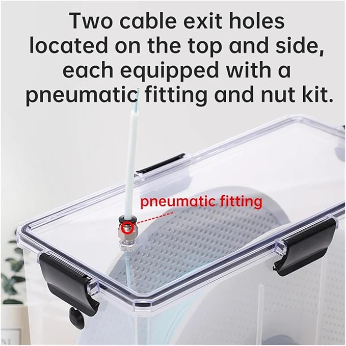 3D Printer Filament Dry Box Storage Hot-Air Heating Storage Printing Material - Image 4