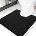 Smiry Luxury Chenille Toilet Rugs U-Shaped 20x20, Soft Absorbent Non-Slip by Smiry