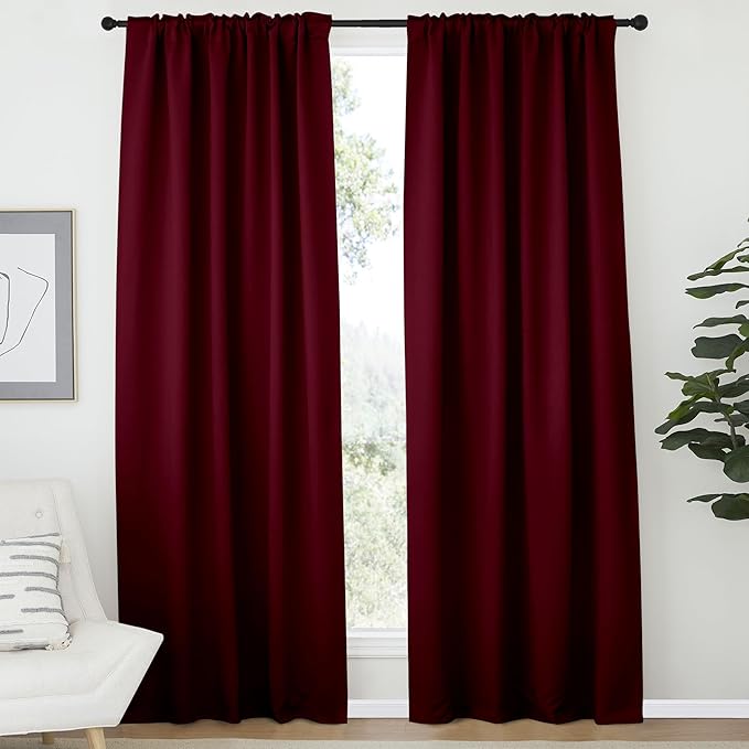 NICETOWN Blackout Curtain Panels Window Draperies - Image 2