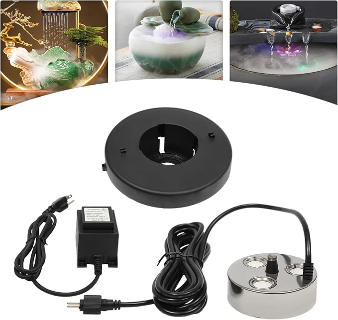 3-Head Ultrasonic Mist Maker Fogger - 900ml/H Humidifier Machine - Image 5