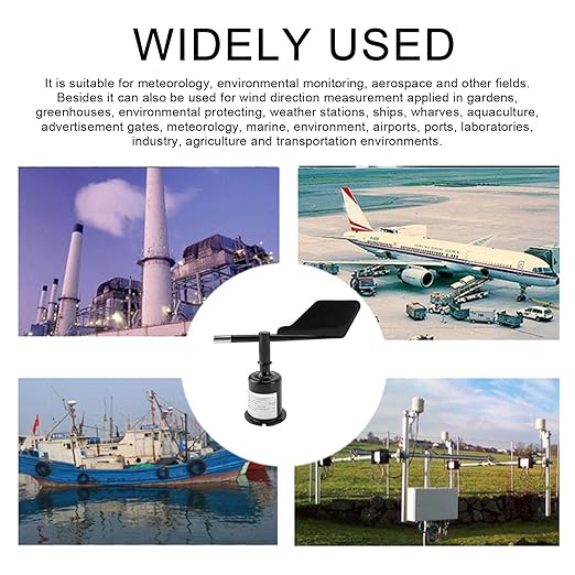 Wind Direction Sensor, Wind Vane Anemometer 360 Degree Omni Directional - Image 5