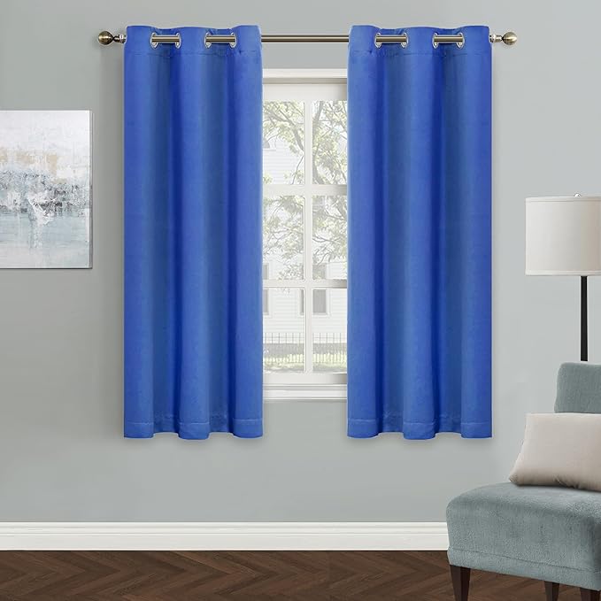MYSKY HOME Grommet top Thermal Insulated Window Blackout Curtains by MYSKYHOME