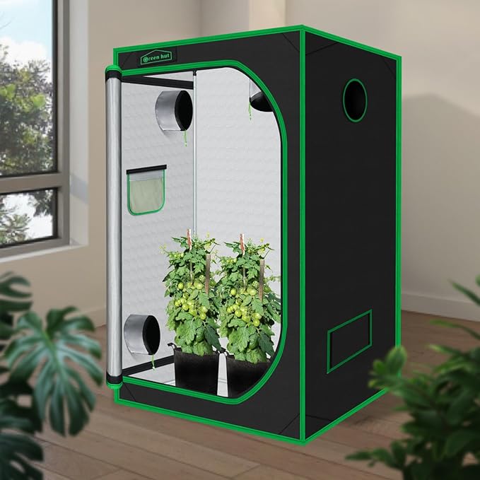 60"x60"x78" 600D Mylar Hydroponic Growing Tents - Image 2
