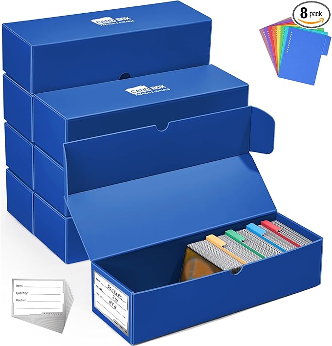 Trading Card Storage Box, Card Organizer by Fabmaker