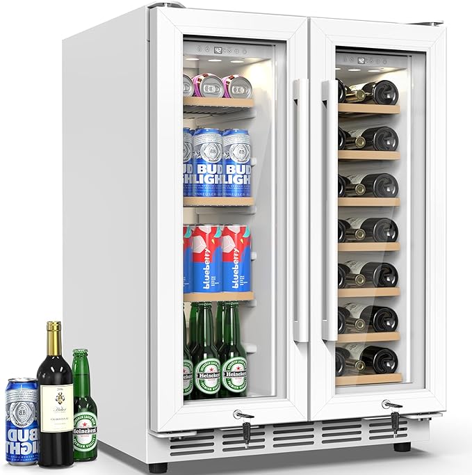 24 Inch Dual Zone Wine and Beverage Refrigerator - Image 8