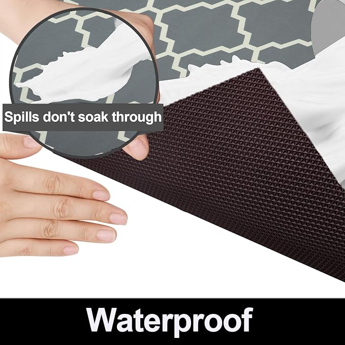 AiBOB Waterproof Under Sink Mat, Absorbent Quick Dry Sink Liners Protect - Image 2