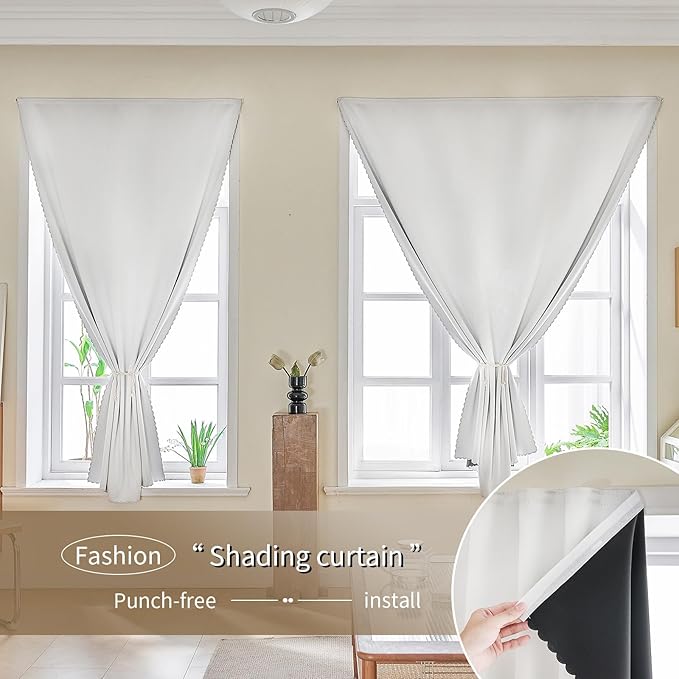 Magic Tape Stick on Portable Curtains - Image 9