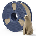 Matte PLA Filament 1.75mm Wood Brown Color, 1kg SUNLU 3D Printer Filament by YOOPAI