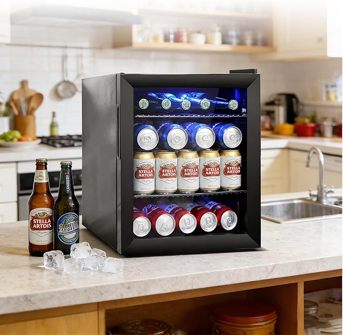 50 Can Mini Beverage Refrigerator - Image 2