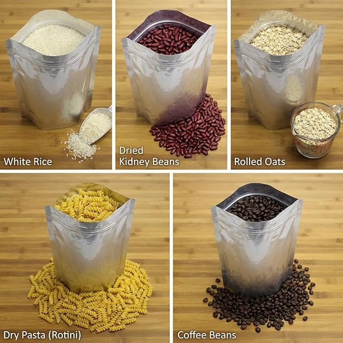 AwePackage 1 Gallon Mylar Aluminum Foil Zipper Bag - Image 7