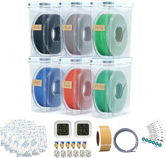 Filament Storage Box 6-Pack by Lokkr