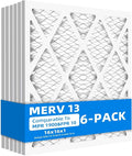 16x16x1 Furnace Air Filters, MPR 1900 & FPR 10, MERV 13 Pleated Air Filter by Chenzhit