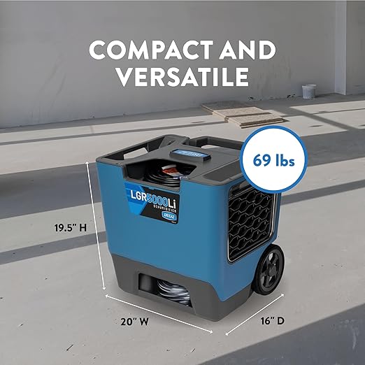 Dri-Eaz LGR 5000Li Commercial Dehumidifier - Image 3