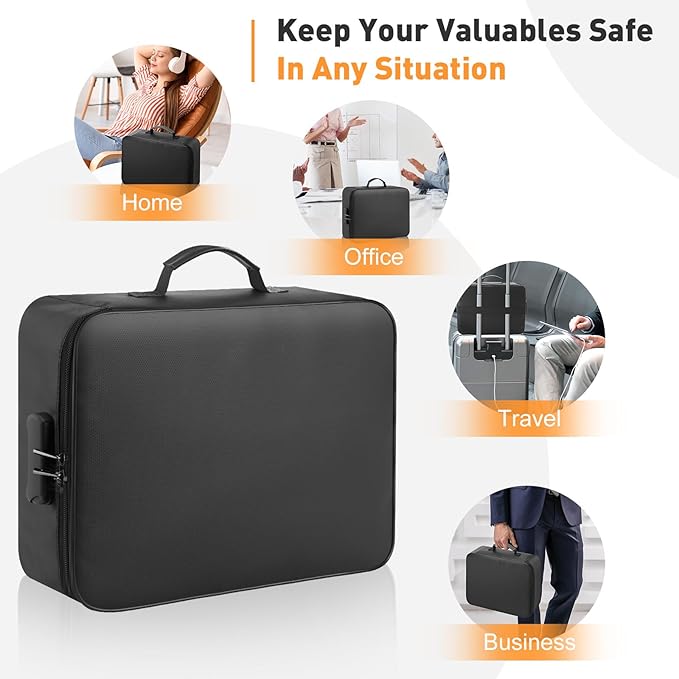 Fireproof Waterproof Document Bag - Image 7