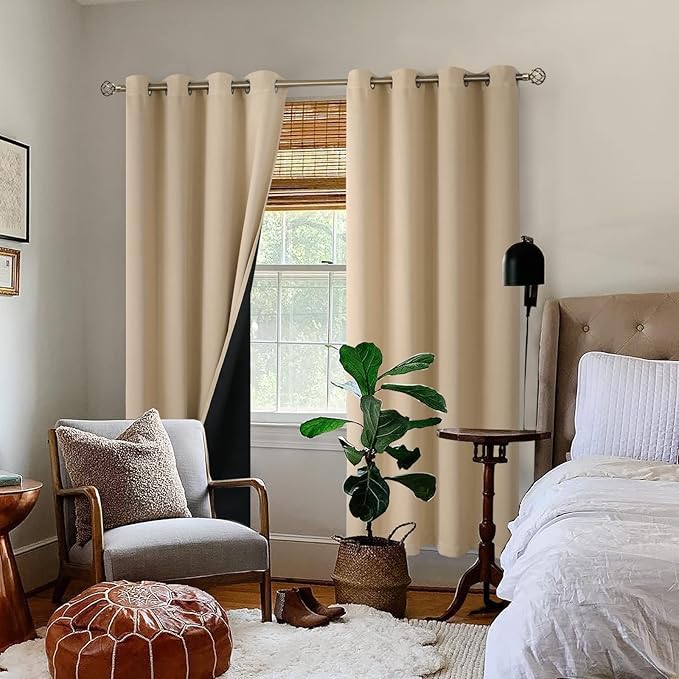 BGment Thermal Insulated 100% Blackout Curtains - Image 2