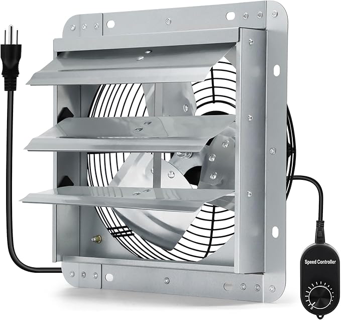 12 Inch Shutter Exhaust Fan by Hipoilk