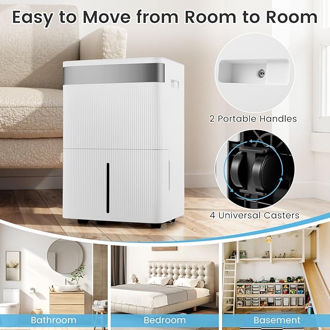 COSTWAY 5500 Sq.Ft Dehumidifier - Image 8
