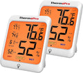 ThermoPro TP53 2 Pack Digital Hygrometer Indoor Thermometer by ThermoPro