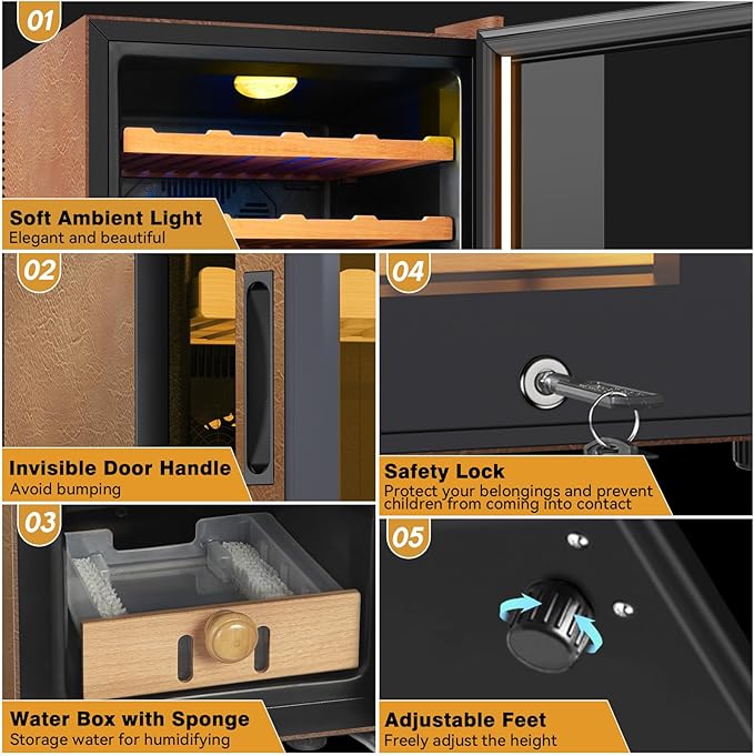 Electric Cooler Cabinet 70L - Image 8