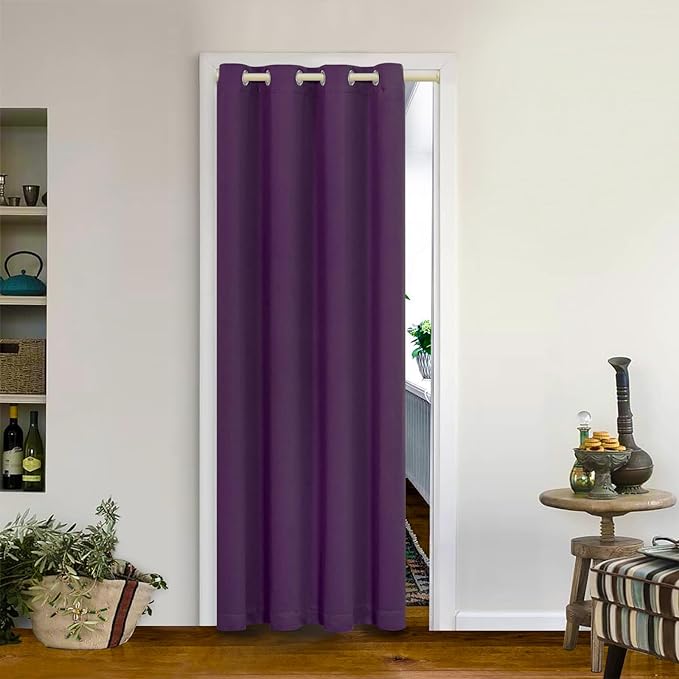 MYSKY HOME Blackout Door Curtains by MYSKYHOME