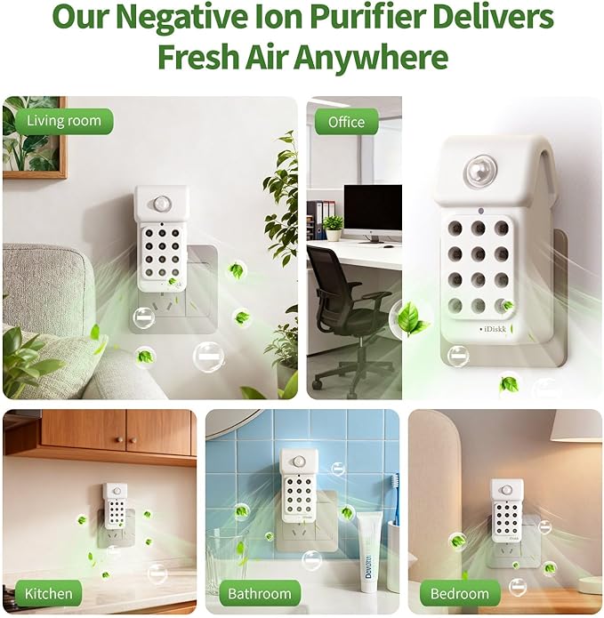 iDiskk 1Pack Plug in Air Purifier - Image 5