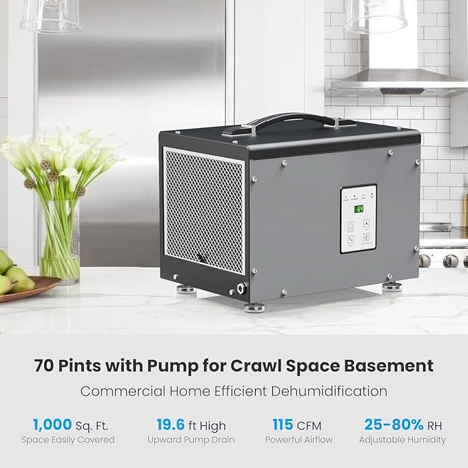 BaseAire Crawlspace Dehumidifier - Image 3