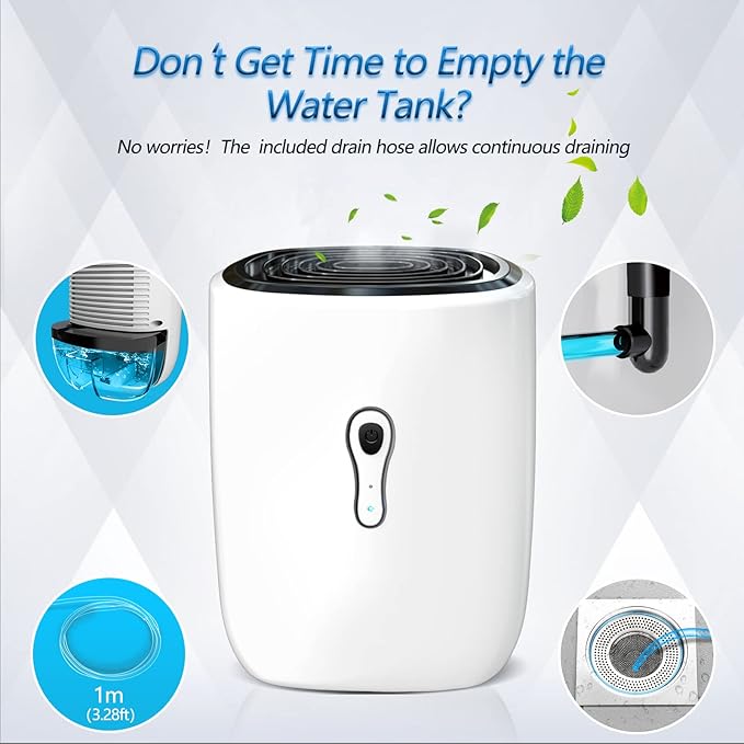 Dehumidifiers for Home 27oz Small Auto Shut off Dehumidifiers - Image 4