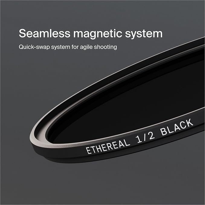 Urth 52mm Magnetic Ethereal Black Mist ½ Diffusion Lens Filter — Cinematic - Image 4