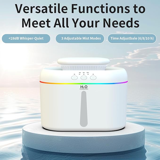 2L humidifiers for bedroom humidifier Home Ultra-Quiet 28 dB Quiet Supersized - Image 6