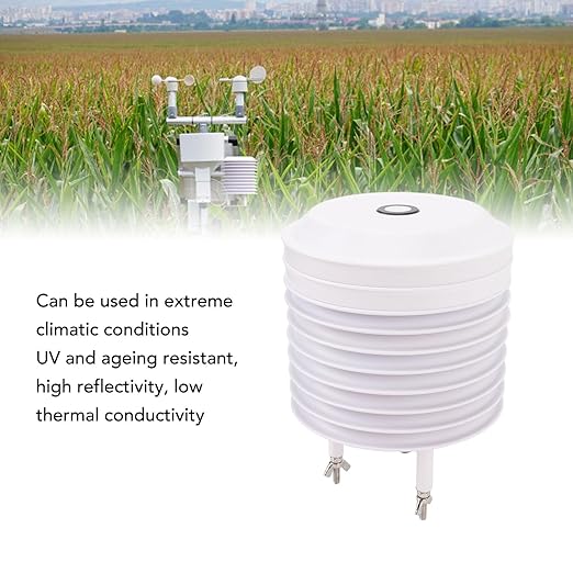 Pssopp Weather Sensor Louver Box, Wall Mounted Outdoor Sensor Protection - Image 4