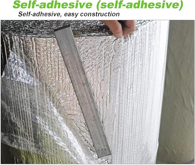 Reflective Insulation Foil, Aluminum Foil and Polyethylene, Thermal Insulation - Image 5
