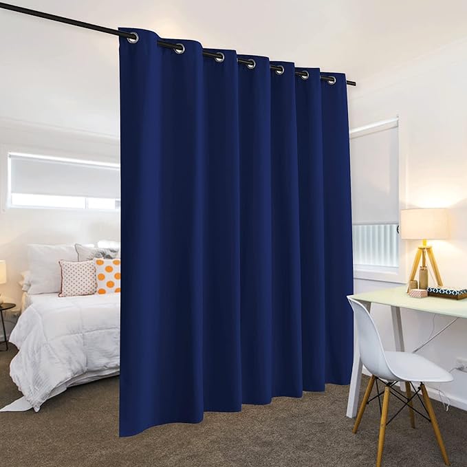 RYB HOME Extra Wide Blackout Curtain Blind Wall Panel, Energy Efficiency - Image 3
