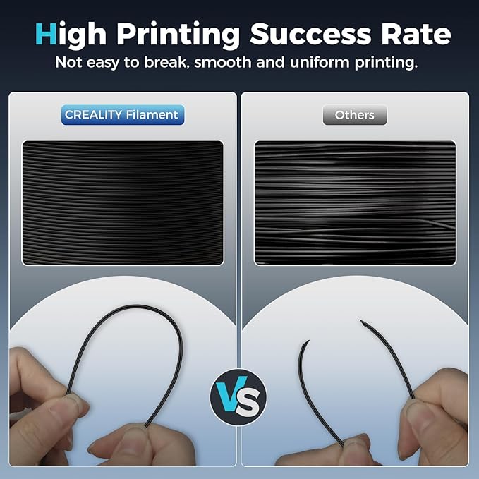 Creality PETG Filament, Hyper 1.75 mm 1 kg PETG: High-Speed 3D Printer Filament - Image 8
