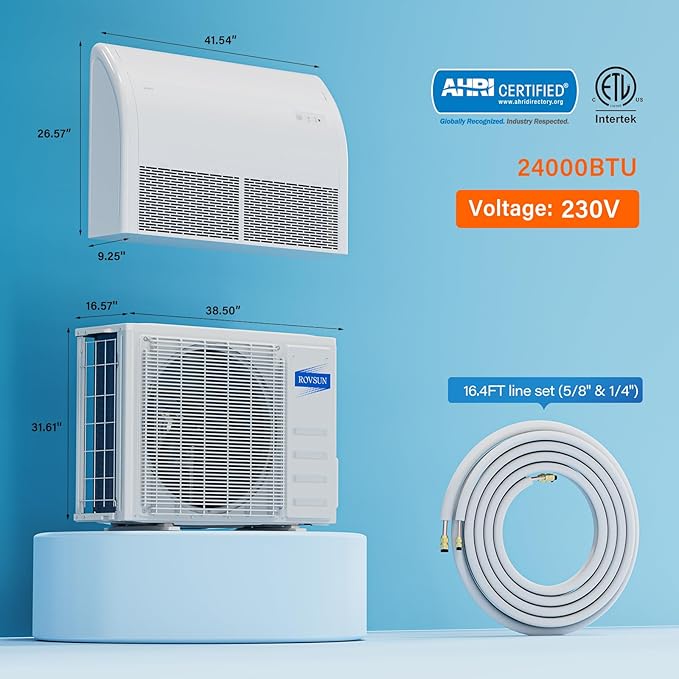 ROVSUN 22200 BTU Floor Ceiling Mounted Air Conditioner - Image 5