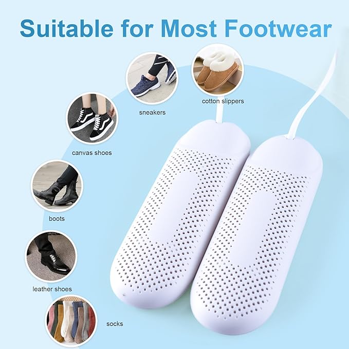 Shoe Dryers, Boot Dryer for Work Boots, Electric Portable Shoe Dryer Warmer - Image 8