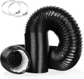 4 Inch 16FT Air Duct, Non-Insulated Flexible Aluminum Dryer Vent Hose by YIJUHOU