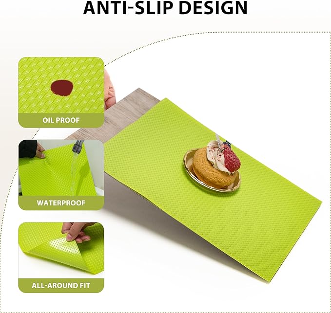 Shelf Liners for Cabinets-Drawer Liner Cabinet Liners for Shelves Kitchen - Image 3