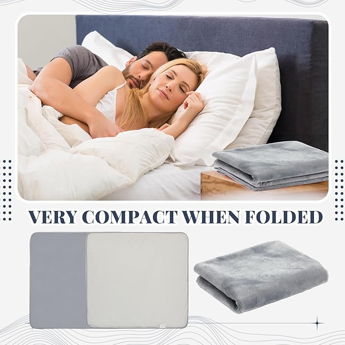 1 Pcs Couples Waterproof Mat Lover Reusable Stainproof Blanket Quiet Easy Use - Image 5