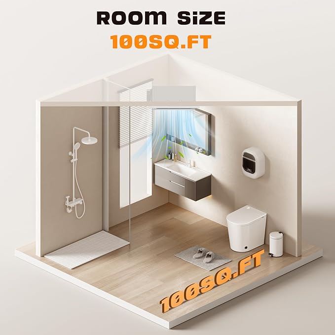 Upgrade 12" Ultra Quiet Bathroom Exhaust Fan - Image 6