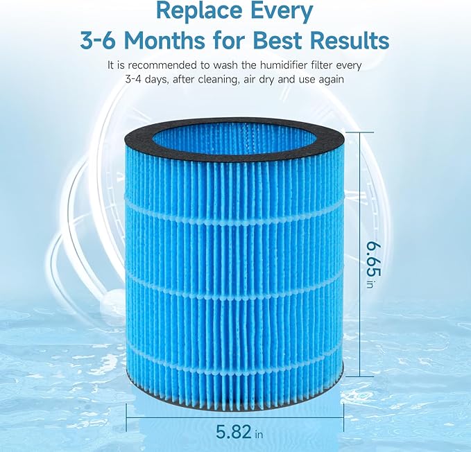 Polymer Fiber Filter for WaterFirst & Lamon MistFree Humidifier, - Image 3