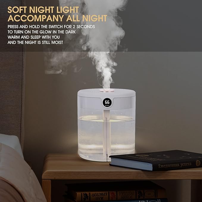 Desktop Humidifier, Humidifier For Bedroom, Baby Room, humidifier sensor - Image 4
