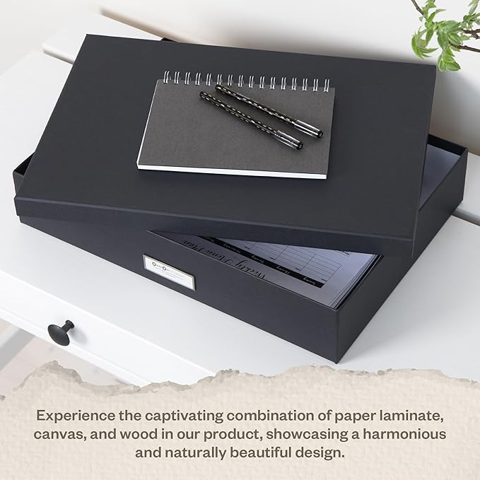 Bigso Sverker Fiberboard Legal and Art Storage Box - Image 5