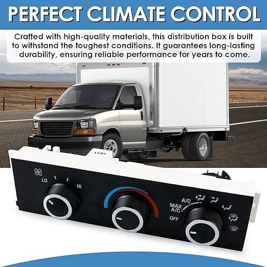 599-217 Heater A/C Control Switch, Front Climate Control Module Compatible - Image 4