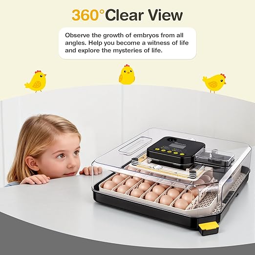 Sailnovo 48 Egg Incubator for Hatching Eggs - Image 8