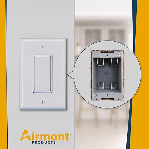 14 in. Old Work Electrical Box, 1-Gang 14 Cu in Non-Metallic PVC Outlet Box - Image 9